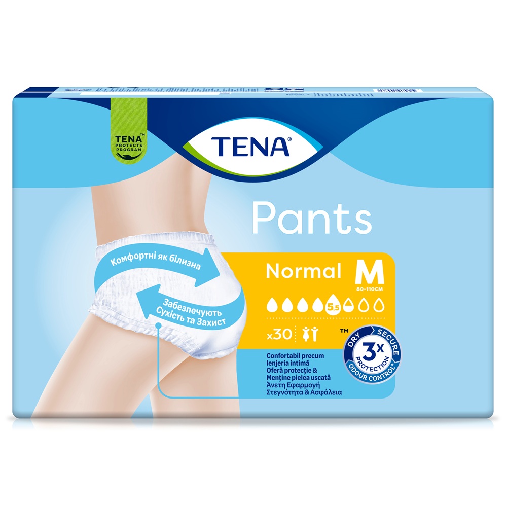 Scutece tip chilot Pants Normal, M, 30 bucati, Tena