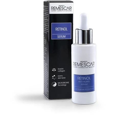 Serum anti-imbatranire cu Retinol, 30 ml, Remescar