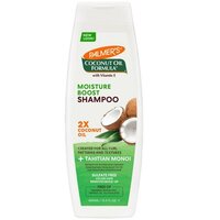 Sampon hidratant pentru par uscat, deteriorat sau vopsit Coconut Oil Formula, 400 ml, Palmer's