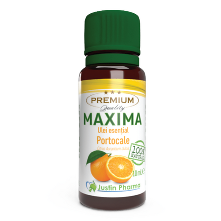 Ulei esential de Portocala dulce, 10 ml, Justin Pharma