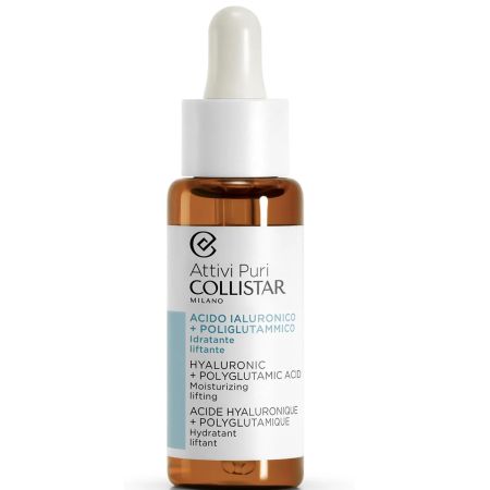 Serum cu acid hialuronic si acid polyglutamic Attivi Puri, 30 ml, Collistar