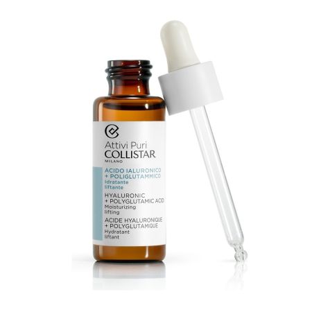 Serum cu acid hialuronic si acid polyglutamic Attivi Puri, 30 ml, Collistar 665432