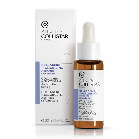 Serum pentru fermitate cu colagen Attivi Puri, 30 ml, Collistar 665435