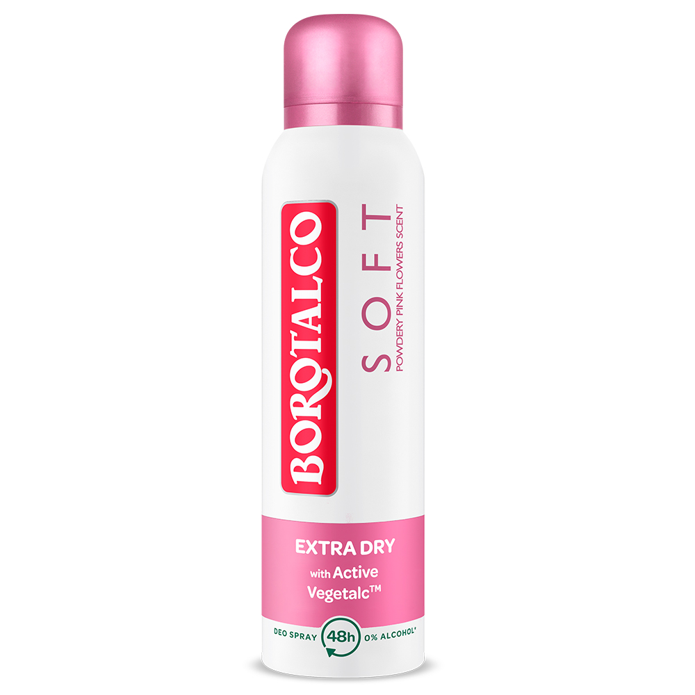 Deodorant spray Soft, 150 ml, Borotalco