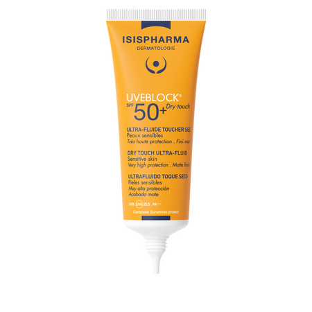 Fluid protector cu efect matifiant cu protectie solara SPF 50+ UVEBLOCK, 40 ml, Isis Pharma