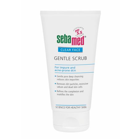 Scrub pentru fata Clear Face, 150 ml, Sebamed