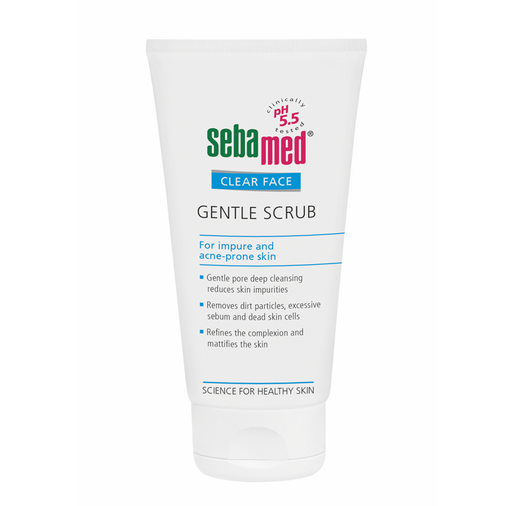 Scrub pentru fata Clear Face, 150 ml, Sebamed
