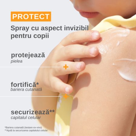 Spray protectie solara pentru copii SPF 50+ A-Derma Protect Kids, 200 ml, A-Derma 706258