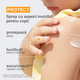 Spray protectie solara pentru copii SPF 50+ A-Derma Protect Kids, 200 ml, A-Derma 706258