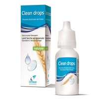 Picaturi pentru lentile de contact cu proteine de grau Clean Drops, 15 ml, Omisan Farmaceutici