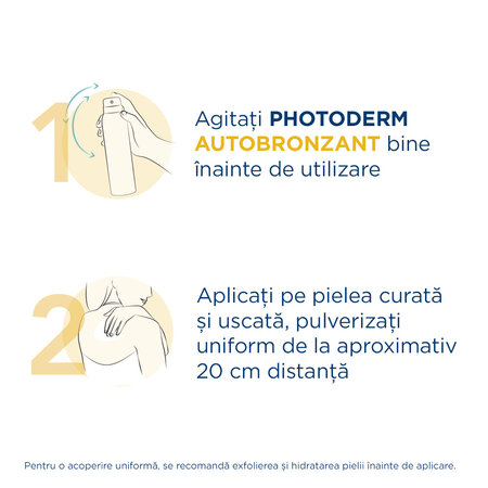 Autobronzant hidratant Brume Photoderm, 150 ml, Bioderma 735776