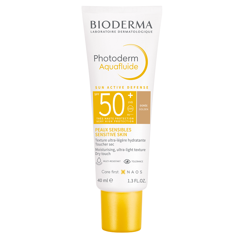 Crema lejera cu SPF50+ Aquafluide Doree Photoderm, 40 ml, Bioderma