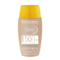 Fluid cu SPF50+ Nude Touch Mineral Auriu Photoderm, 40 ml, Bioderma