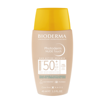 Fluid foarte deschis cu SPF 50+ Nude Touch Mineral Photoderm, 40 ml, Bioderma
