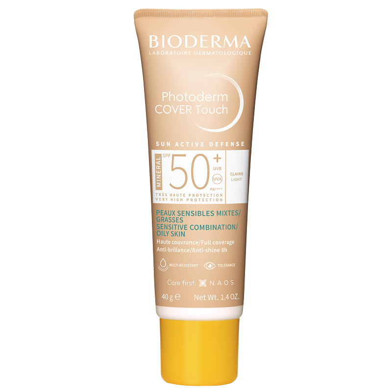 Fluid Cover Touch cu SPF50+ deschis Photoderm, 40g, Bioderma