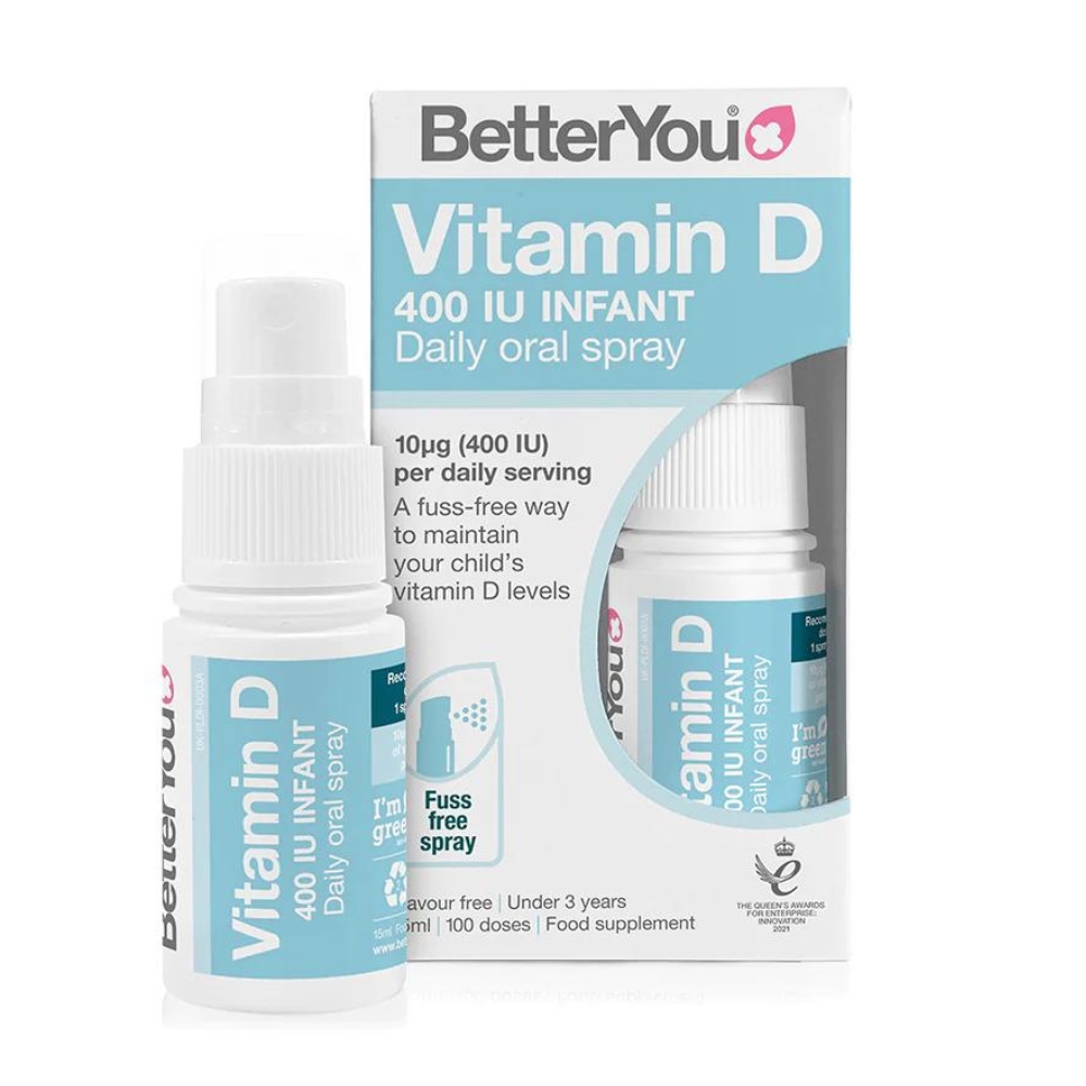 Spray oral cu vitamina D Infant, 400 UI, 15 ml, BetterYou