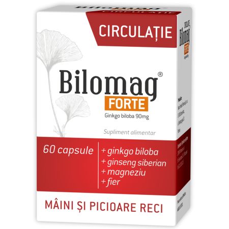 Bilomag Forte Circulatie, 60 capsule, Zdrovit