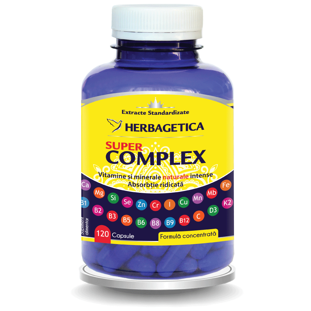 Super Complex, 120 capsule, Herbagetica