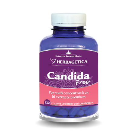 Candida Free, 120 capsule, Herbagetica