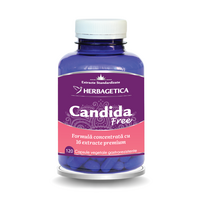 Candida Free, 120 capsule vegetale gastrorezistente, Herbagetica