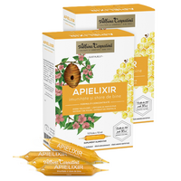 Pachet Apielixir imunitate si stare de bine, 20 + 10 fiole x 10 ml, Albina Carpatina