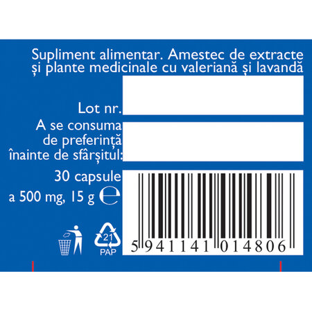 Noapte buna N136, 30 capsule, Fares 614397