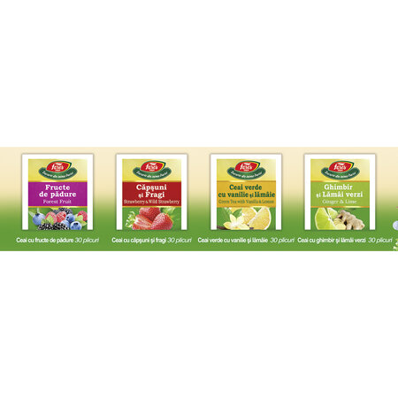 Pachet Ceai Aromafruct, 120 plicuri, Fares 624040