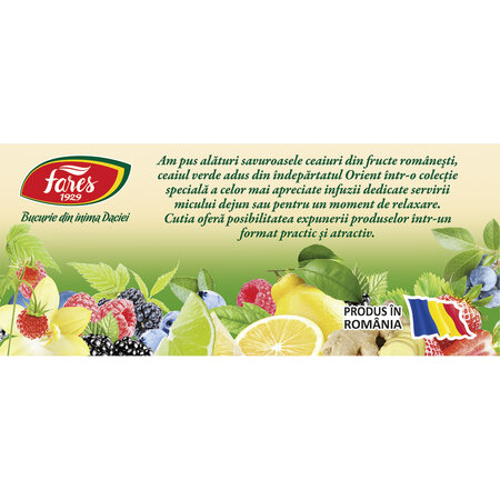 Pachet Ceai Aromafruct, 120 plicuri, Fares 624036