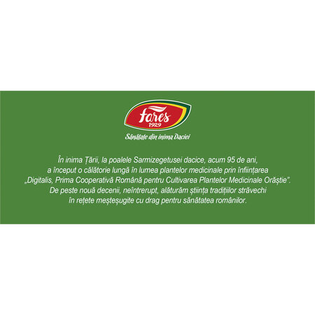 Pachet Ceai de plante, 120 plicuri, Fares 624044