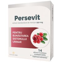 Supliment pentru curatarea rinichilor Persevit, 14 plicuri, Vitacare