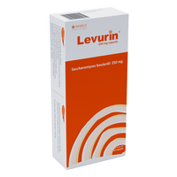 Probiotic Levurin, 250 mg, 12 capsule, Innergy