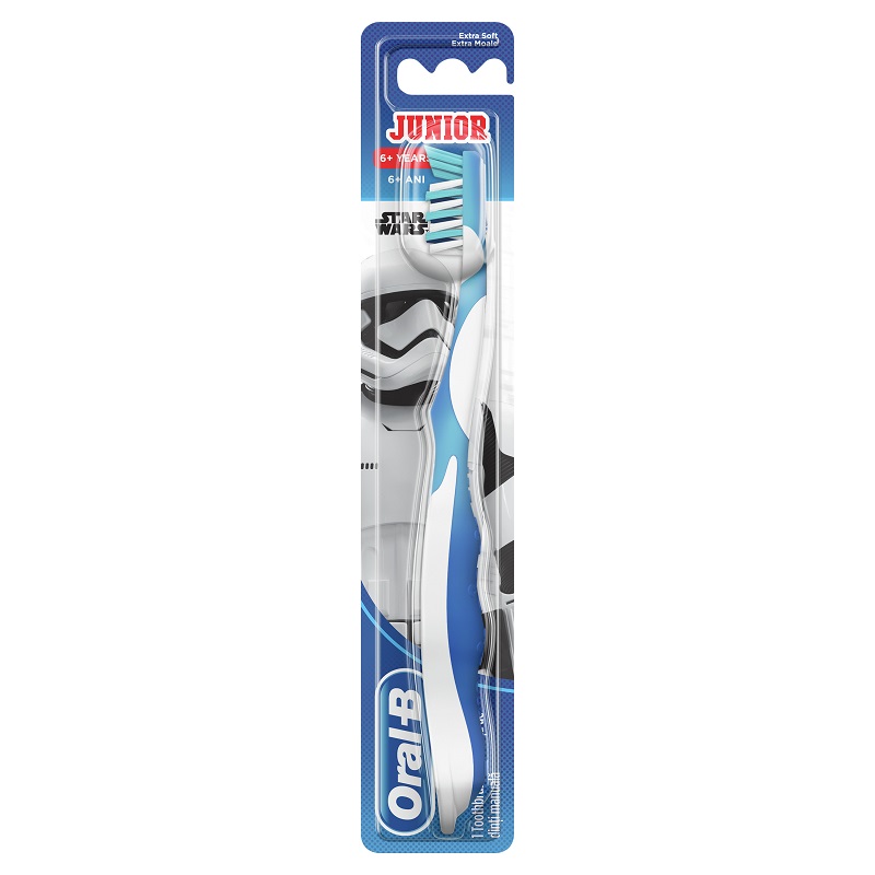 Periuta de dinti pentru copii Stages Star Wars, +6ani, 1 bucata, Oral-B