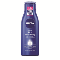 Lapte de corp intens hidratant Rich Nourishing, 250 ml, Nivea