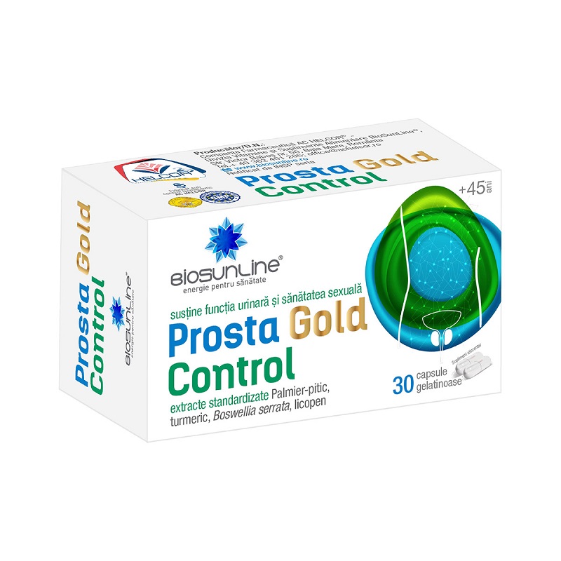 Prosta Gold Control, 30 capsule, Helcor