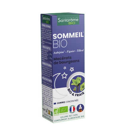 Spray Gemmo Sommeil Bio, 20 ml, Santarome