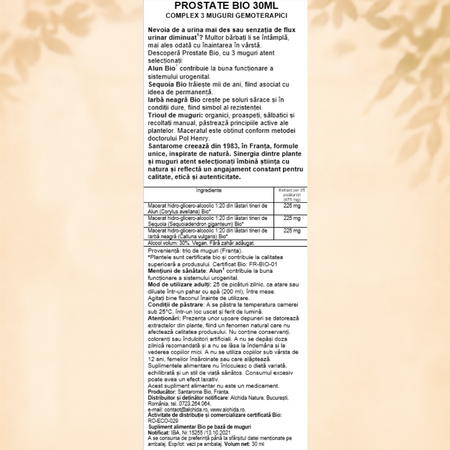 Prostate Bio, 30 ml, Santarome 745791