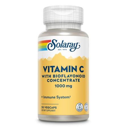 Vitamin C Solaray, 30 capsule, Secom