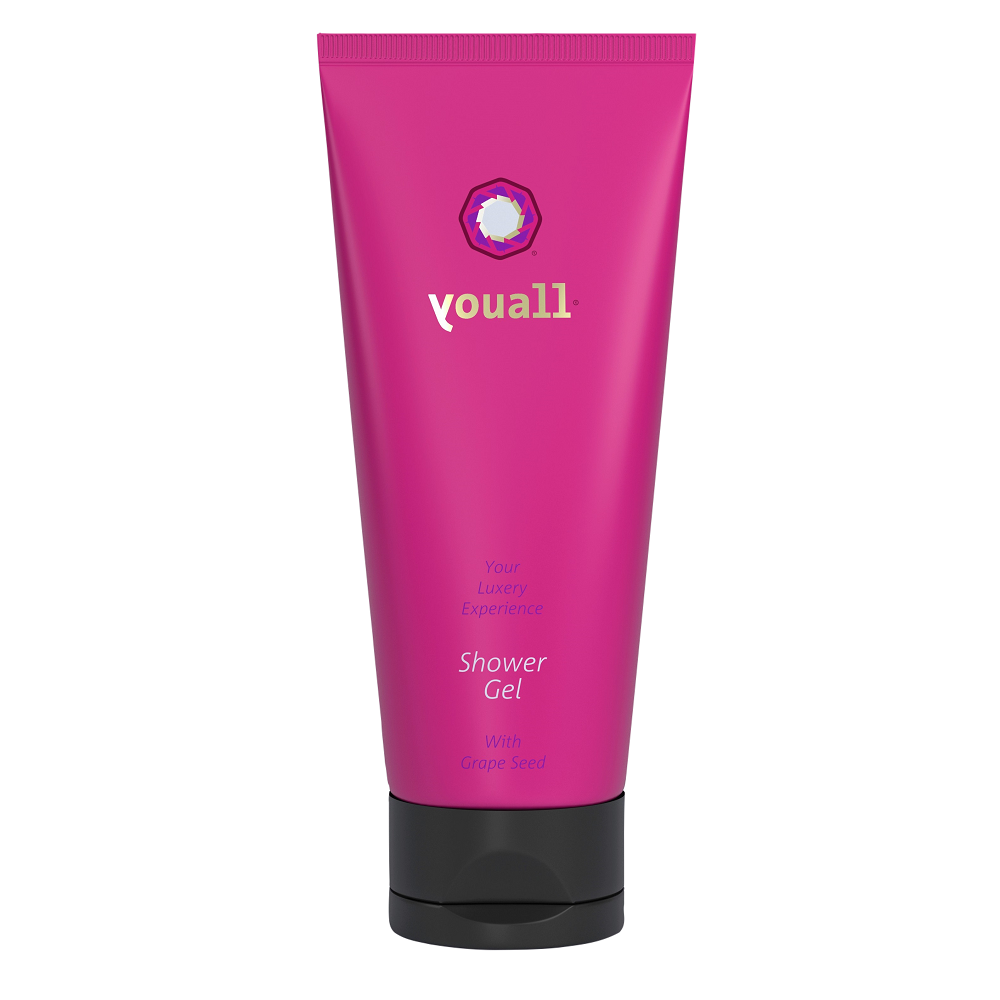 Gel de dus cu ulei din seminte de struguri Your Luxury Experience, 200 ml, Youall