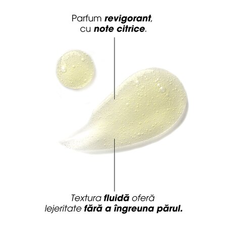 Sampon cu pulpa de citrice pentru par cu tendinta de ingrasare, 200 ml, Klorane 672086