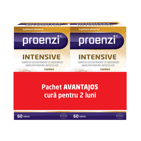 Pachet Proenzi Intensive, 60 + 60 tablete, Walmark