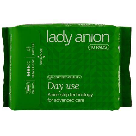 Absorbant Nightuse 4 picaturi, 8 bucati, Lady Anion