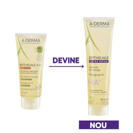 Gel-Ulei de masaj pentru vergeturi si cicatrici Epitheliale Ultra Repair, 100 ml, A-Derma 652627