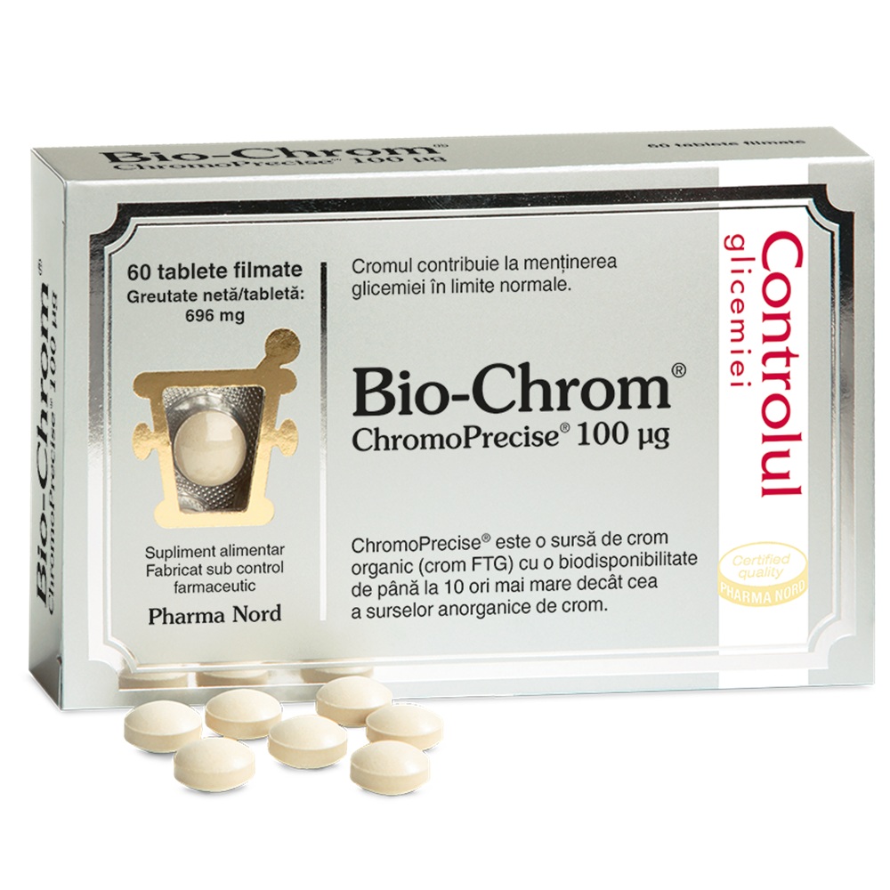 Bio-Chrom, 60 tablete, Pharma Nord