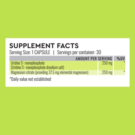 Uridine Good Routine, 250 mg, 30 capsule, Secom 711744