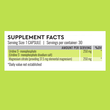 Uridine Good Routine, 250 mg, 30 capsule, Secom 711744