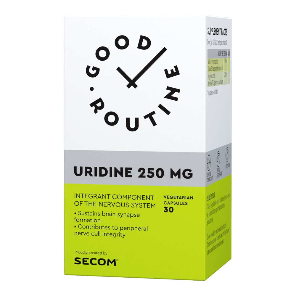 Uridine Good Routine, 250 mg, 30 capsule, Secom