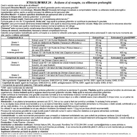 XtraSlim Max 24H, 60 comprimate, Forte Pharma 705791