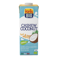 Bautura bio fara gluten cu cocos si caju, 1000 ml, Isola Bio