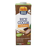 Bautura Eco fara gluten din orez, quinoa si cacao, 1000 ml, Isola Bio