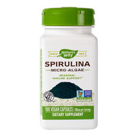 Spirulina Micro Algae Natures Way, 380 mg, 100 capsule, Secom